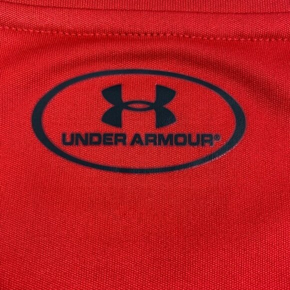 Under Armour Large Front Logo Loose Short Sleeve T-Shirt Men's Size Medium - Picture 4 of 6